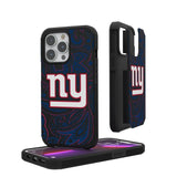 New York Giants Paisley Rugged Phone Case for Apple iPhone