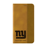 New York Giants Personalized Burn Folio Phone Case for Samsung Galaxy