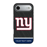 New York Giants Personalized EndZone Plus Bump Phone Case for Apple iPhone 17 Series