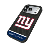 New York Giants Personalized EndZone Plus Bump Phone Case for Apple iPhone