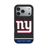 New York Giants Personalized EndZone Plus Bump Phone Case for Apple iPhone 17 Series