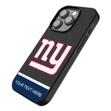 New York Giants Personalized EndZone Plus Bump Phone Case for Apple iPhone