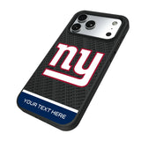 New York Giants Personalized EndZone Plus Bump Phone Case for Apple iPhone