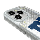 New York Giants Personalized EndZone Plus Glitter Phone Case for Apple iPhone