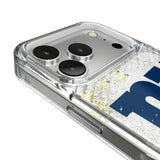 New York Giants Personalized EndZone Plus Glitter Phone Case for Apple iPhone