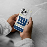 New York Giants Personalized EndZone Plus Glitter Phone Case for Apple iPhone