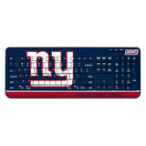 New York Giants Personalized Endzone Solid Wireless USB Keyboard