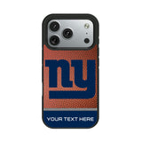 New York Giants Personalized Football Bump Phone Case for Apple iPhone