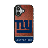 New York Giants Personalized Football Bump Phone Case for Apple iPhone