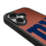 New York Giants Personalized Football Bump Phone Case for Apple iPhone