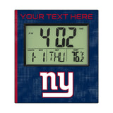 New York Giants Personalized Hatch Wall Clock