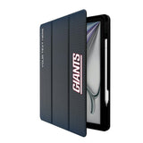 New York Giants Personalized Linen Tablet Case for Apple iPad