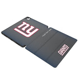 New York Giants Personalized Linen Tablet Case for Apple iPad
