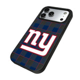 New York Giants Plaid MagSafe Compatible Phone Case for Apple iPhone