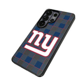 New York Giants Plaid MagSafe Compatible Phone Case for Samsung Galaxy 26 Series