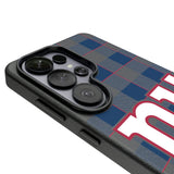 New York Giants Plaid MagSafe Compatible Phone Case for Samsung Galaxy 26 Series