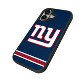 New York Giants Stripe Bump Phone Case for Apple iPhone