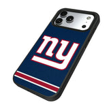 New York Giants Stripe Bump Phone Case for Apple iPhone