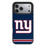 New York Giants Stripe Bump Phone Case for Apple iPhone