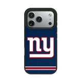 New York Giants Stripe Bump Phone Case for Apple iPhone