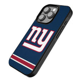 New York Giants Stripe Bump Phone Case for Apple iPhone