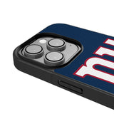 New York Giants Stripe Bump Phone Case for Apple iPhone