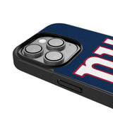 New York Giants Stripe Bump Phone Case for Apple iPhone