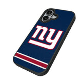 New York Giants Stripe Bump Phone Case for Apple iPhone