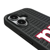 New York Giants Text Backdrop Bump Phone Case for Apple iPhone