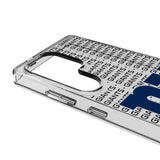 New York Giants Text Backdrop Clear Phone Case for Samsung Galaxy