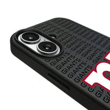 New York Giants Text Backdrop MagSafe Compatible Phone Case for Apple iPhone