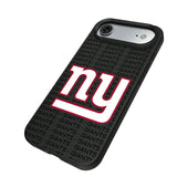 New York Giants Text Backdrop MagSafe Compatible Phone Case for Apple iPhone