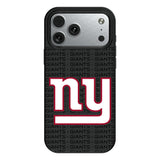 New York Giants Text Backdrop MagSafe Compatible Phone Case for Apple iPhone