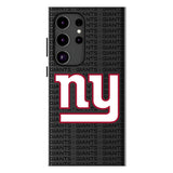 New York Giants Text Backdrop MagSafe Compatible Phone Case for Samsung Galaxy