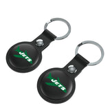 New York Jets 1963 Historic Collection Insignia Black Airtag Holder 2-Pack