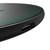 New York Jets 1963 Historic Collection Linen 15-Watt Wireless Charger