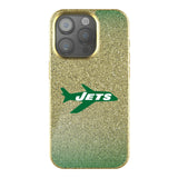 New York Jets 1963 Historic Collection Linen Bling Phone Case for Apple iPhone