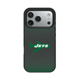New York Jets 1963 Historic Collection Linen Bump Phone Case for Apple iPhone