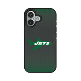 New York Jets 1963 Historic Collection Linen Bump Phone Case for Apple iPhone