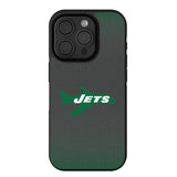 New York Jets 1963 Historic Collection Linen Bump Phone Case for Apple iPhone