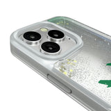 New York Jets 1963 Historic Collection Linen Glitter Phone Case for Apple iPhone