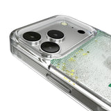 New York Jets 1963 Historic Collection Linen Glitter Phone Case for Apple iPhone