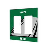 New York Jets 1963 Historic Collection Passtime Hidden-Screw Light Switch Plate