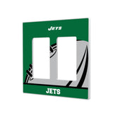 New York Jets 1963 Historic Collection Passtime Hidden-Screw Light Switch Plate