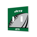 New York Jets 1963 Historic Collection Passtime Hidden-Screw Light Switch Plate