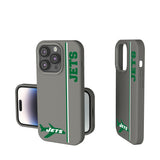 New York Jets 1963 Historic Collection Sidebar Soft Touch Phone Case for Apple iPhone