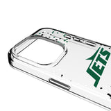 New York Jets Confetti Clear Phone Case for Apple iPhone