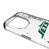 New York Jets Confetti Clear Phone Case for Apple iPhone