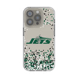 New York Jets Confetti Clear Phone Case for Apple iPhone
