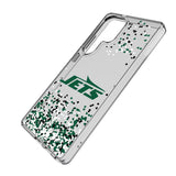 New York Jets Confetti Clear Phone Case for Samsung Galaxy